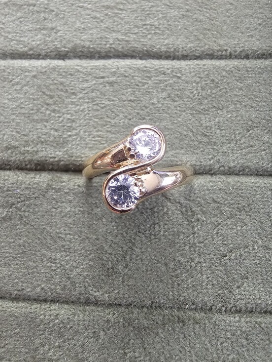Source Unknown Jewelry - Vintage 14k Gold Plated Ring Size 8